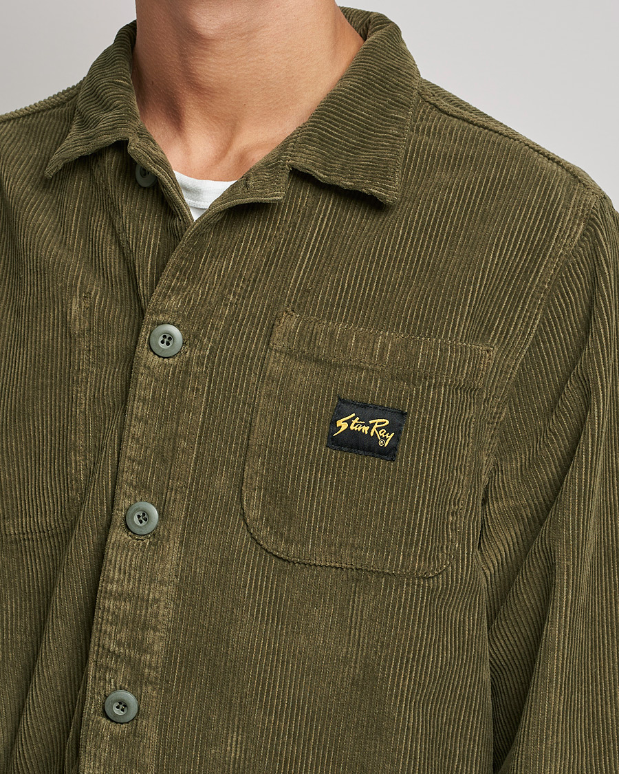 Mies | Takit | Stan Ray | Painters Cord Shirt Jacket Olive
