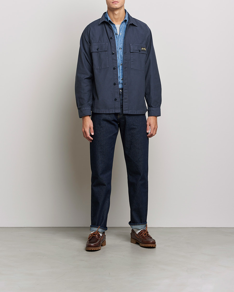 Mies | Kauluspaidat | Stan Ray | CPO Sateen Overshirt Navy