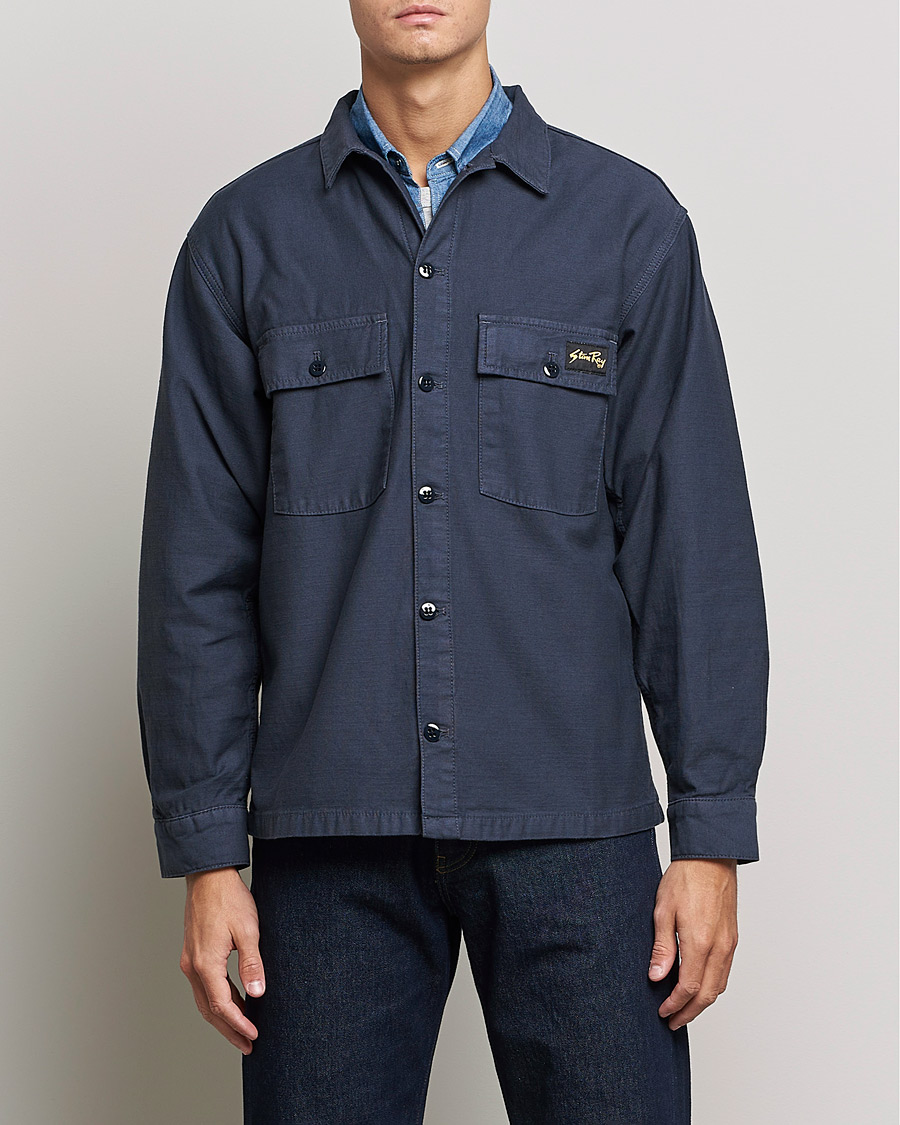 Mies | Kauluspaidat | Stan Ray | CPO Sateen Overshirt Navy