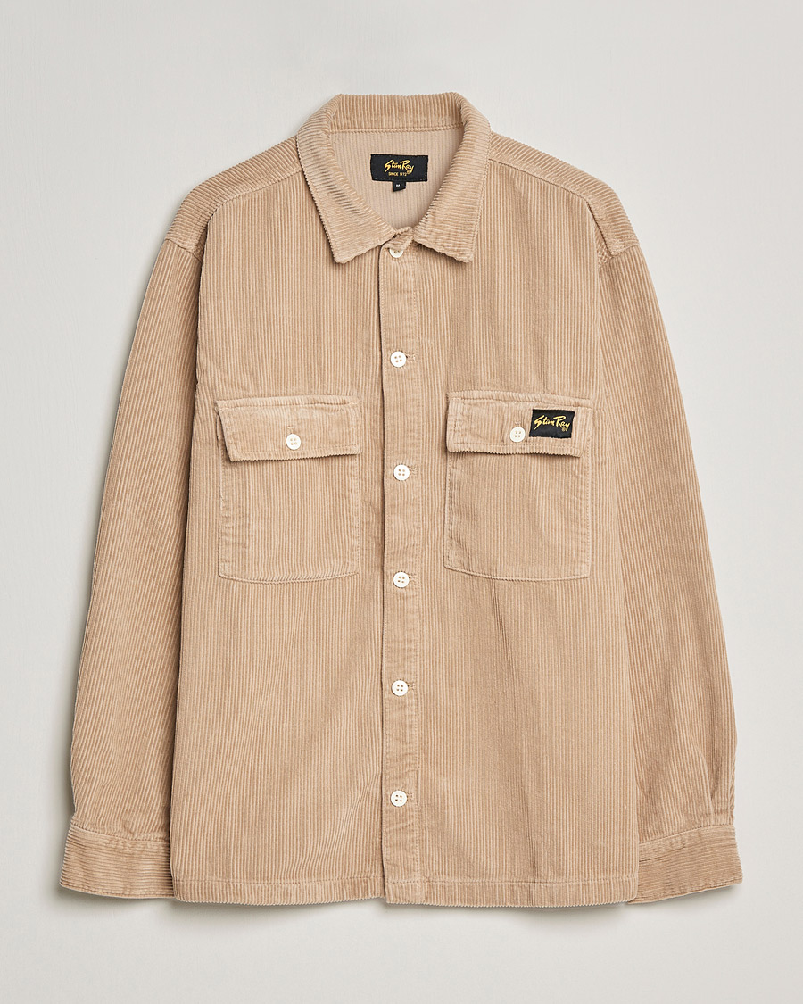 Mies | Kauluspaidat | Stan Ray | CPO Cord Overshirt Khaki