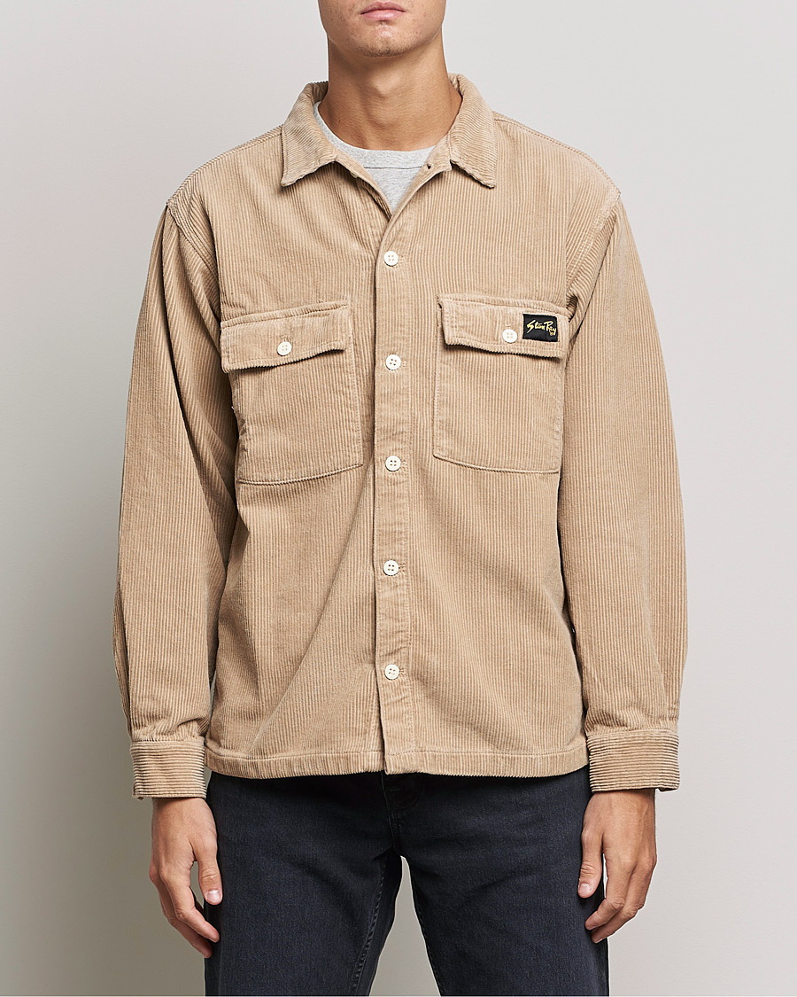 Mies | Kauluspaidat | Stan Ray | CPO Cord Overshirt Khaki