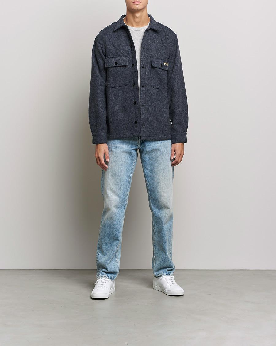 Mies | Kauluspaidat | Stan Ray | CPO Wool Overshirt Mid Grey