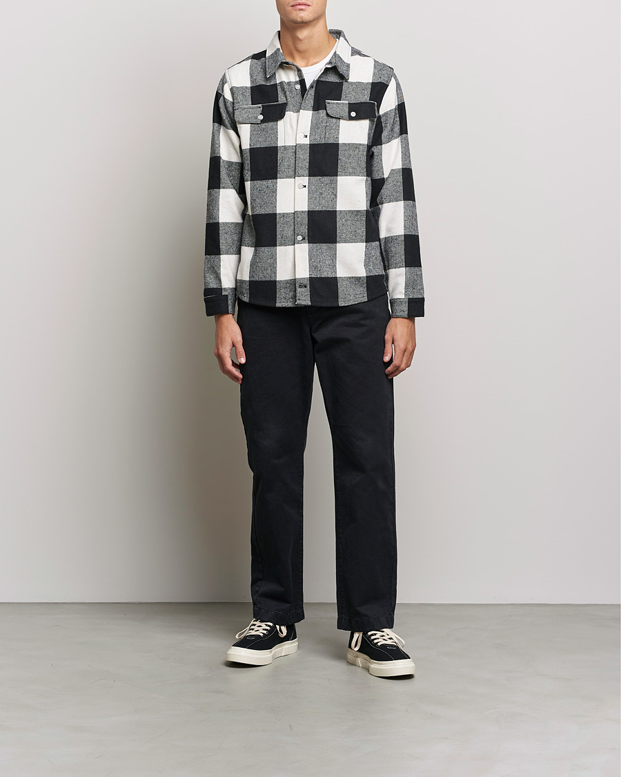 Mies | Kauluspaidat | Stan Ray | Checked Work Shirt Black/Natural