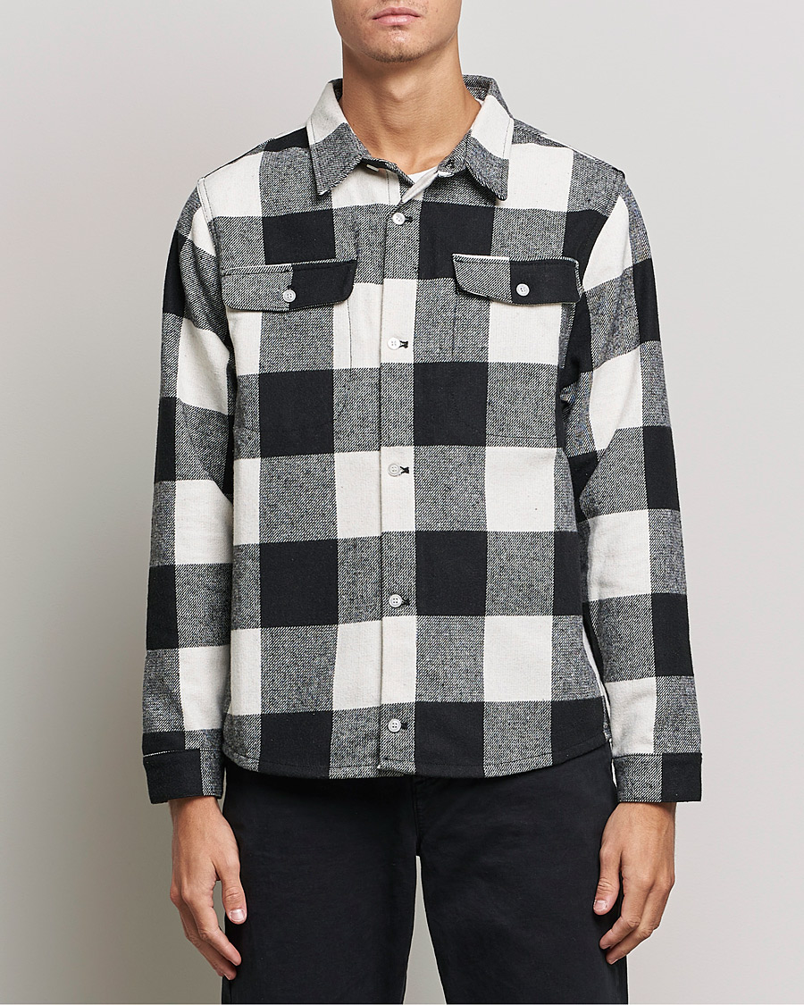 Mies | Kauluspaidat | Stan Ray | Checked Work Shirt Black/Natural