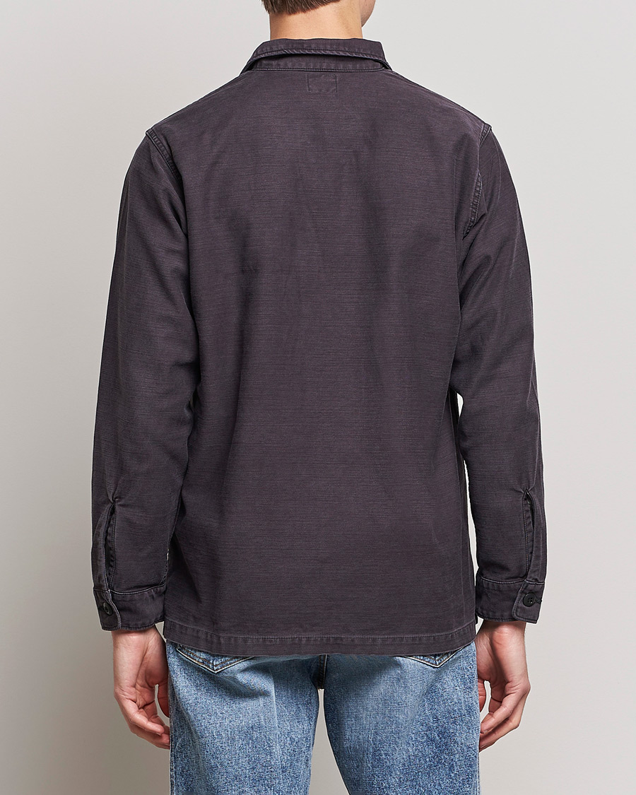 Mies | Kauluspaidat | orSlow | Cotton Sateen US Army Overshirt Black