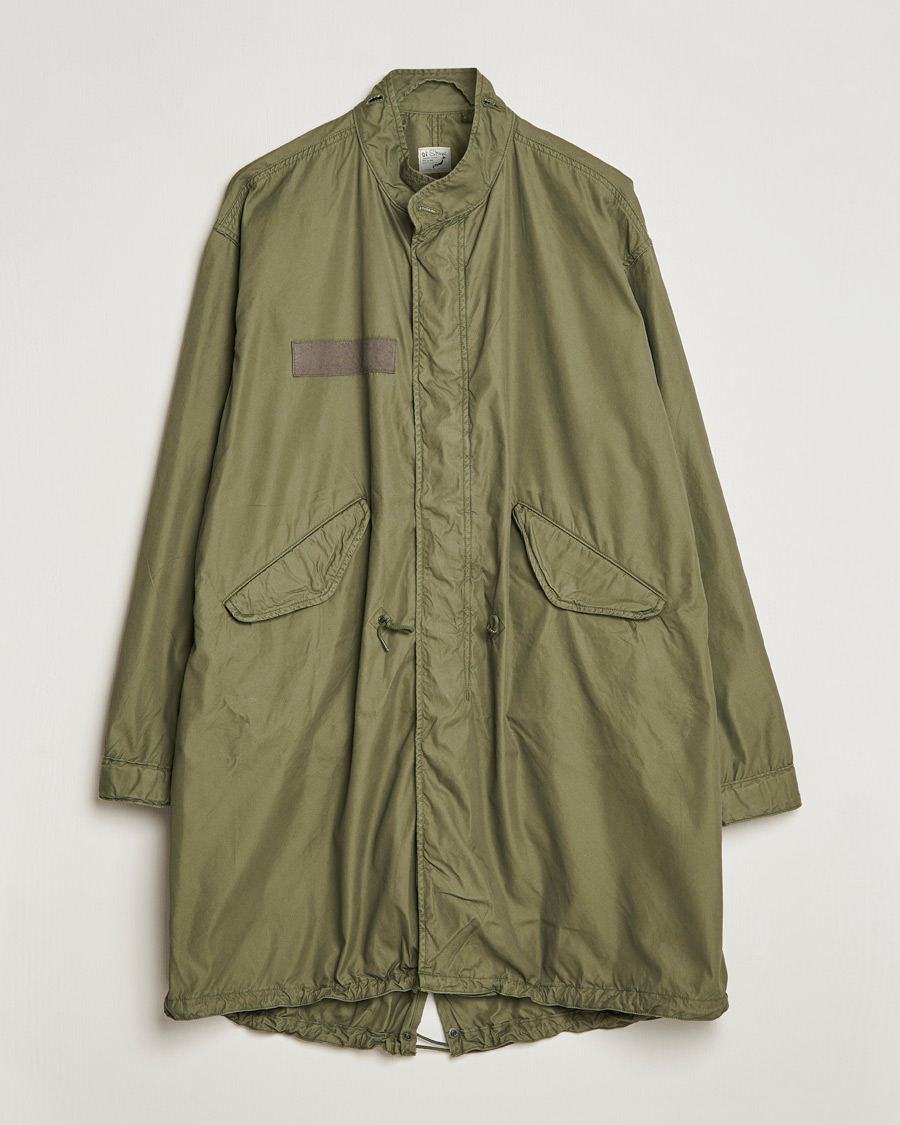 Mies | Takit | orSlow | M-65 Fishtail Coat Army Green