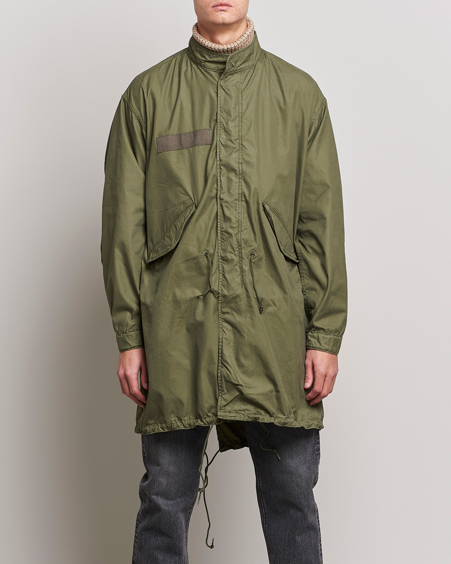 Mies | Takit | orSlow | M-65 Fishtail Coat Army Green