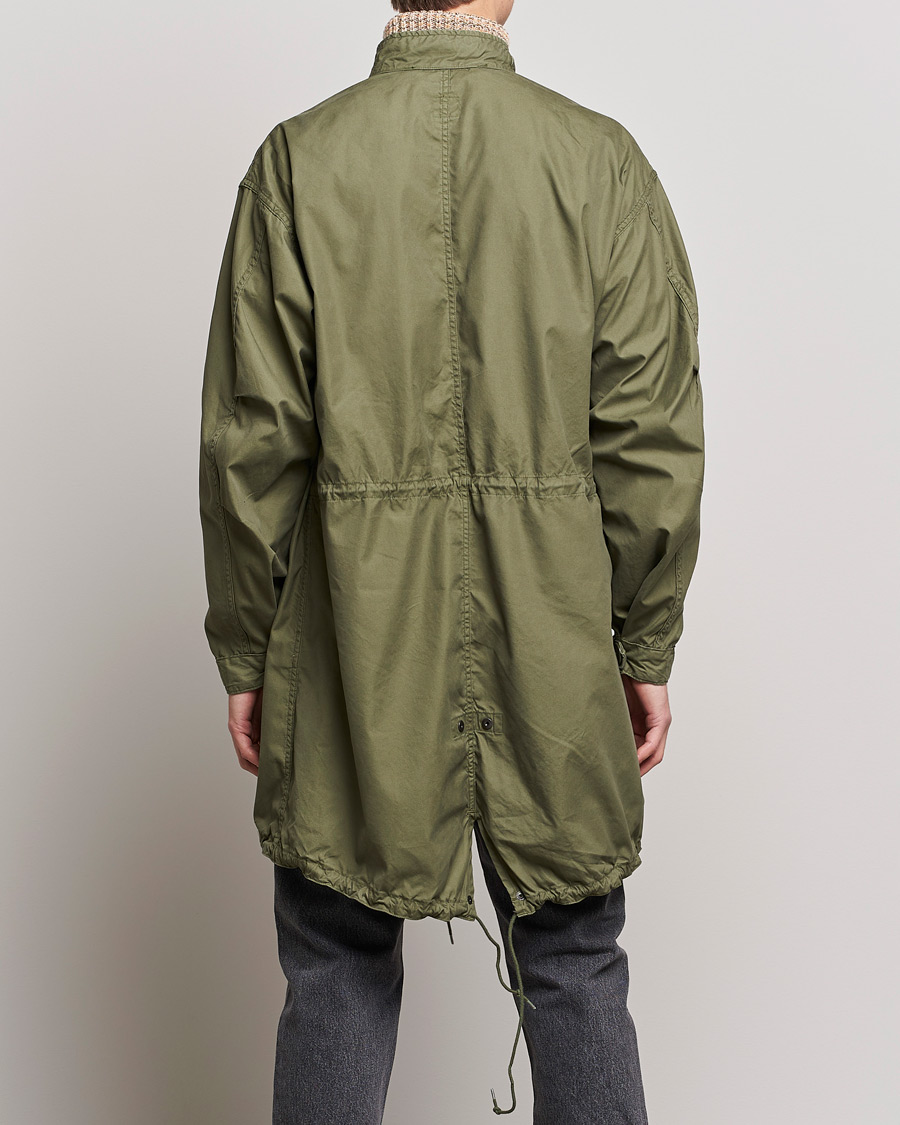 Mies | Takit | orSlow | M-65 Fishtail Coat Army Green