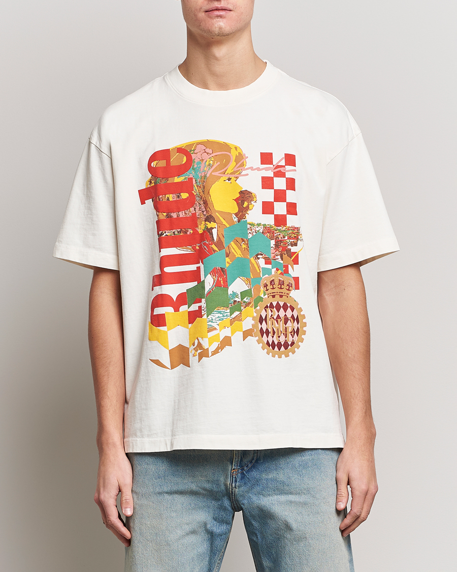 Mies | T-paidat | Rhude | Joyride T-Shirt White