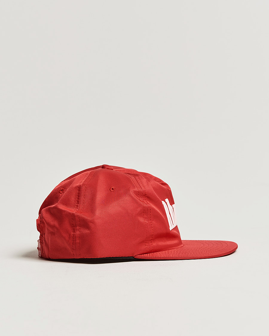 Mies | Rhude Satin Logo Cap Red/White | Rhude | Satin Logo Cap Red/White