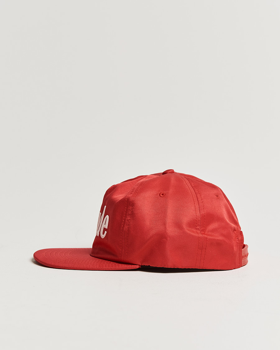 Mies | Rhude Satin Logo Cap Red/White | Rhude | Satin Logo Cap Red/White