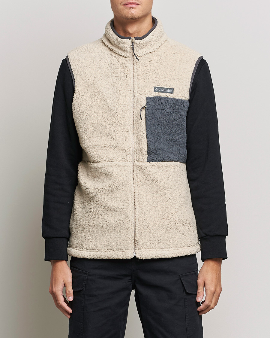 Mies | American Heritage | Columbia | Mountainside Heavyweight Fleece Vest Ancient Fossil