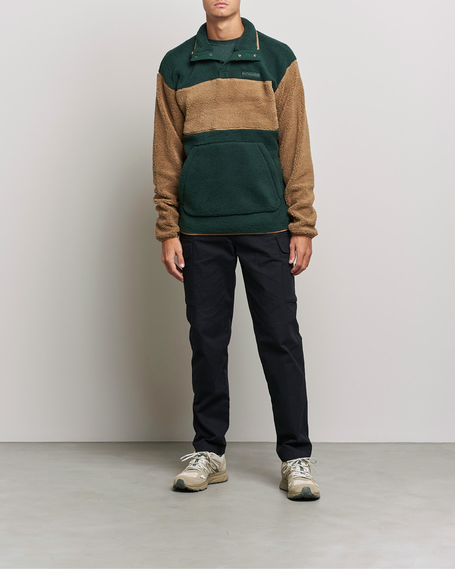 Mies | Puserot | Columbia | Rugged Ridge Sherpa Half Snap Fleece Spruce/Delta