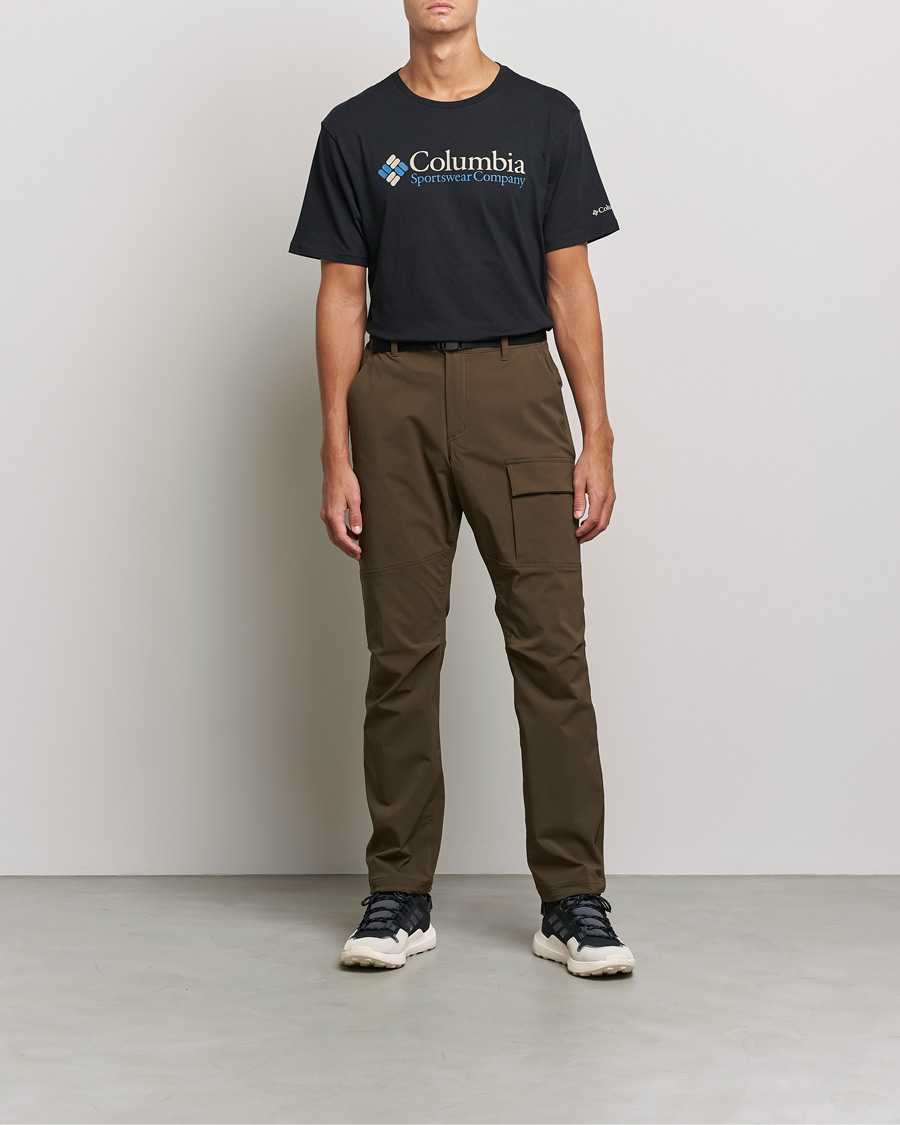 Mies | T-paidat | Columbia | Basic Logo Short Sleeve T-Shirt Black