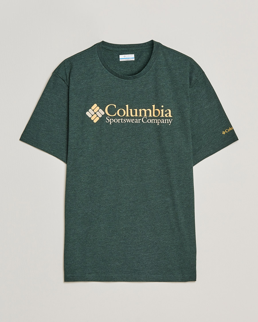 Miehet |  | Columbia | Basic Logo Short Sleeve T-Shirt Spruce Heather