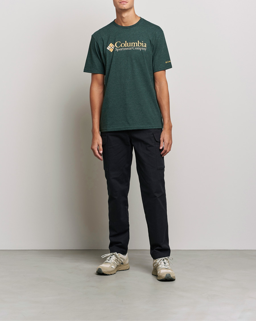 Mies | T-paidat | Columbia | Basic Logo Short Sleeve T-Shirt Spruce Heather