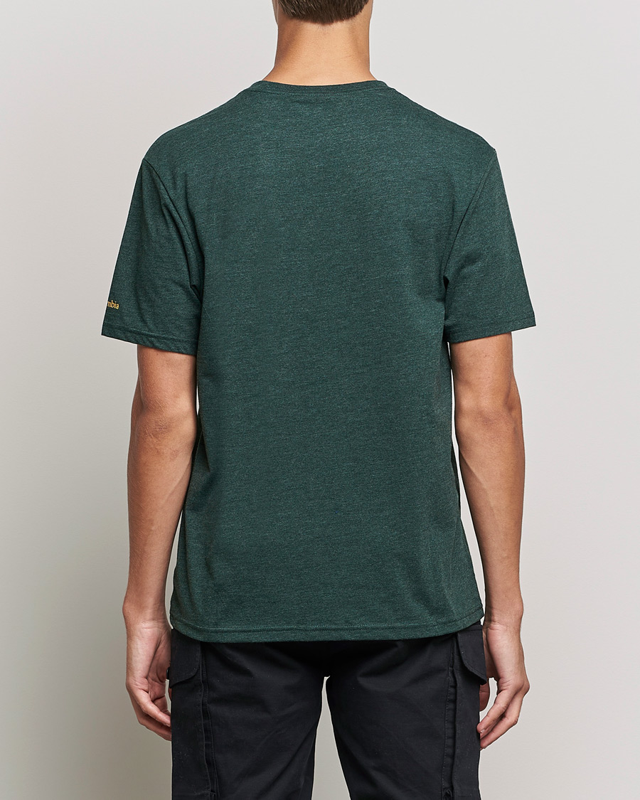 Mies | T-paidat | Columbia | Basic Logo Short Sleeve T-Shirt Spruce Heather