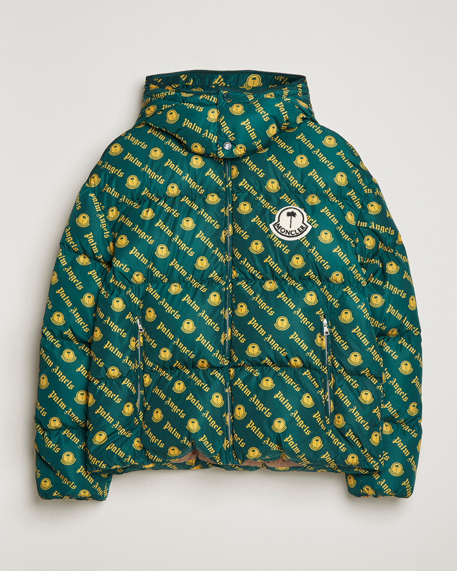 Mies | Takit | Moncler Genius | 8 Palm Angels Thompson Down Jacket Green