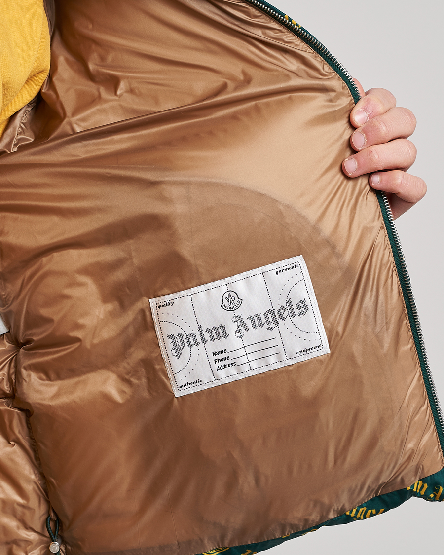 Mies | Takit | Moncler Genius | 8 Palm Angels Thompson Down Jacket Green