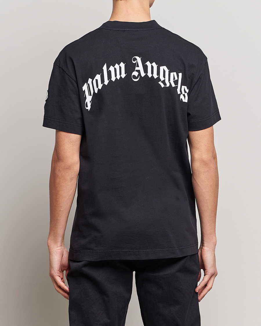 Mies | T-paidat | Moncler Genius | 8 Palm Angels Bear Motif T-Shirt Black