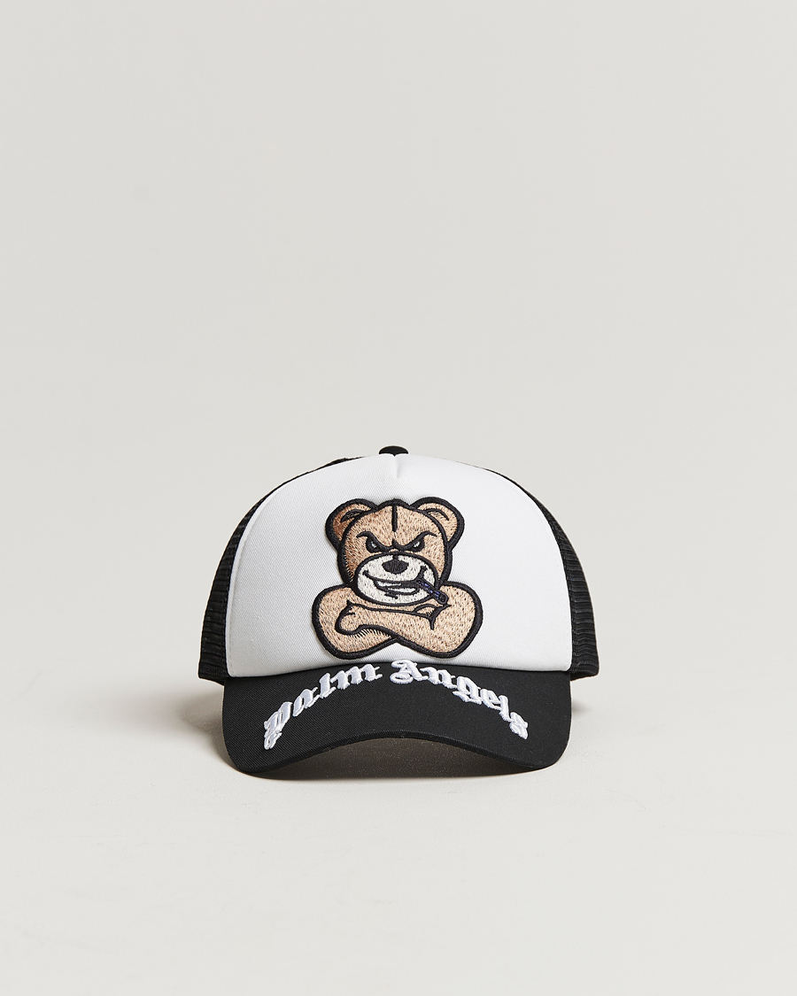 Mies | 8 Moncler Genius Palm Angels Bear Motif Baseball Cap White/Black | Moncler Genius | 8 Palm Angels Bear Motif Baseball Cap White/Black
