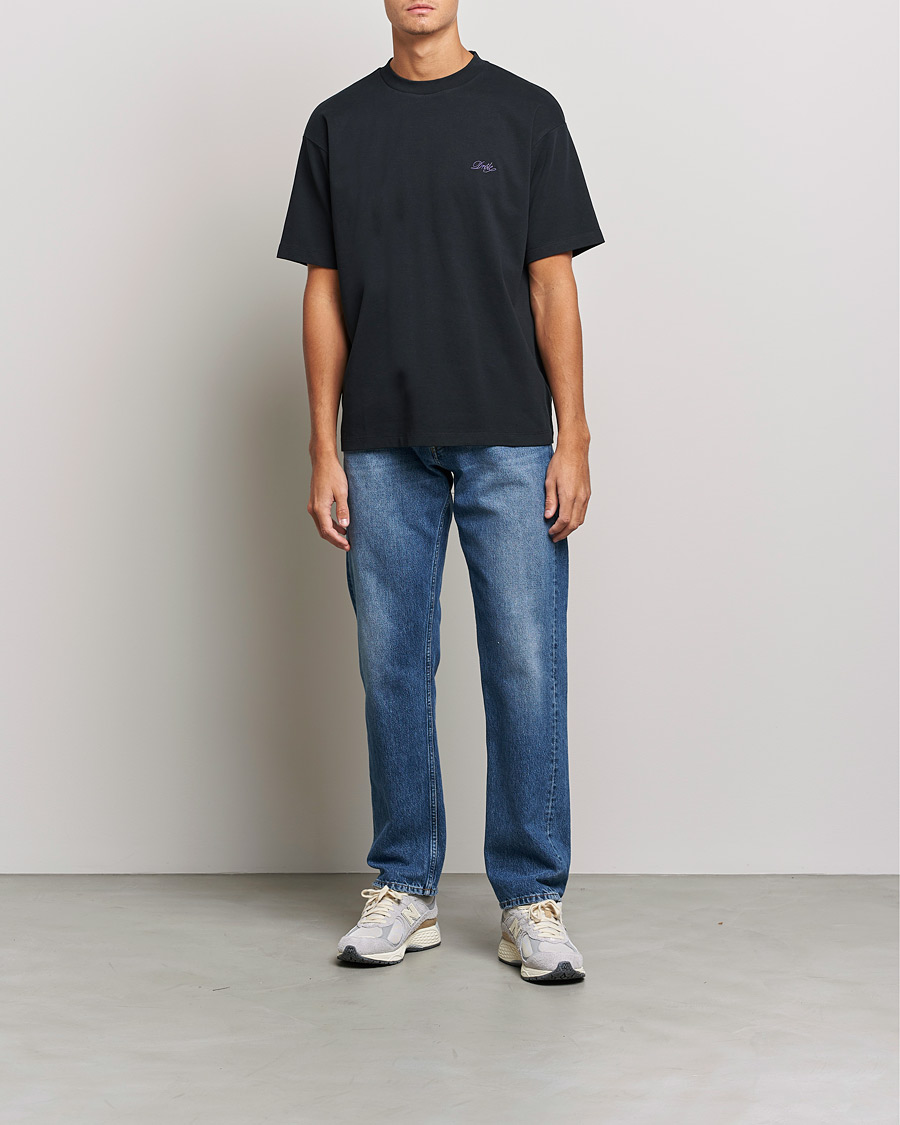 Mies | T-paidat | Drôle de Monsieur | Signature T-Shirt Black