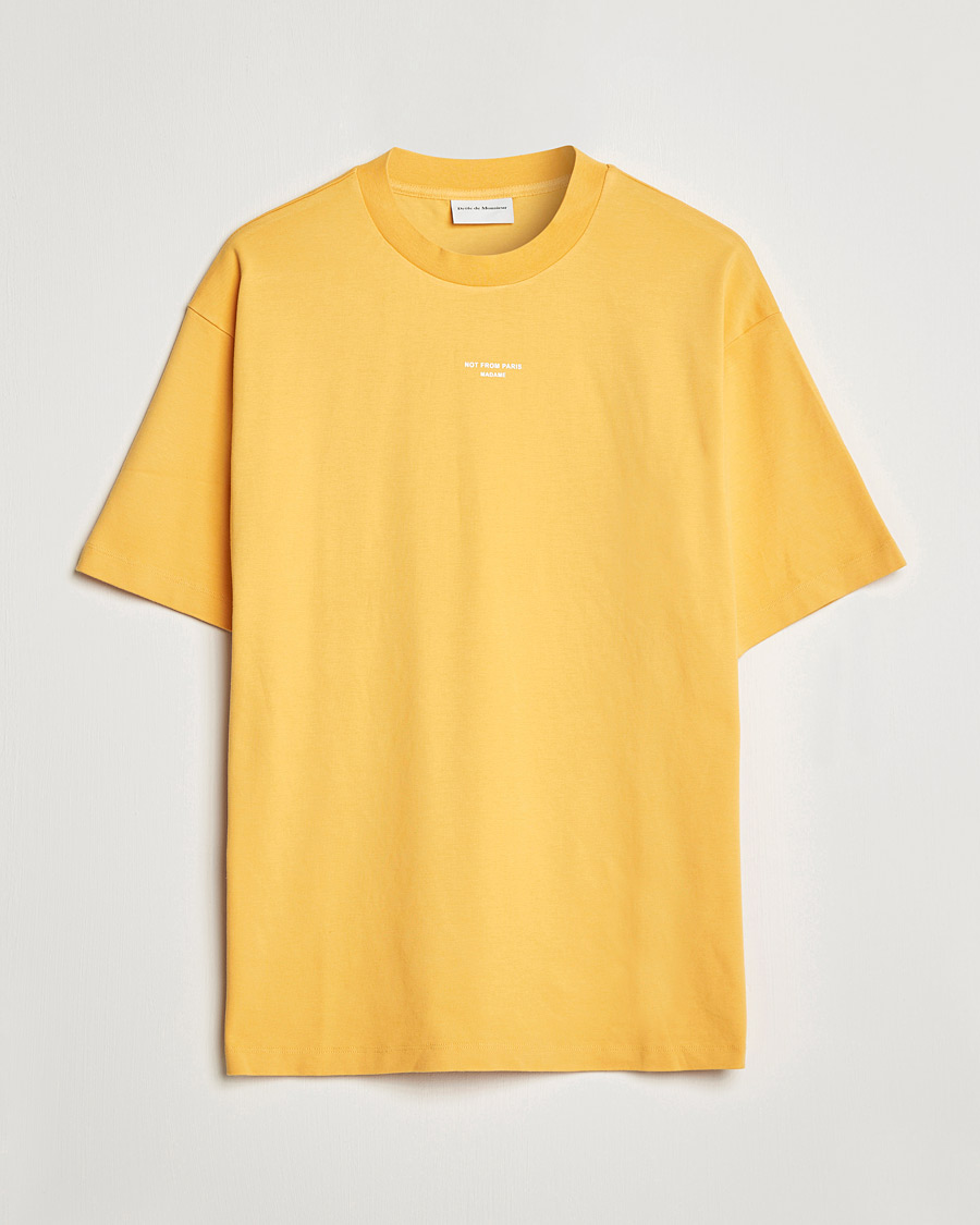 Miehet |  | Drôle de Monsieur | Classic NFPM T-Shirt Yellow