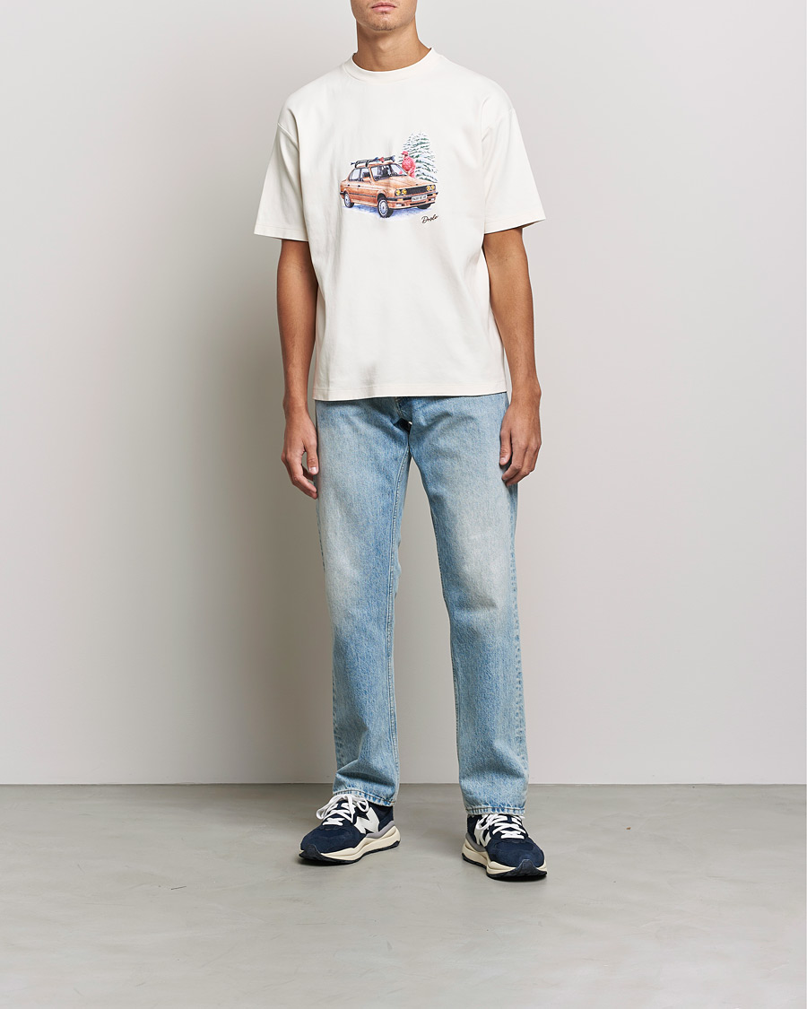 Mies | T-paidat | Drôle de Monsieur | Departe Ski T-Shirt Cream