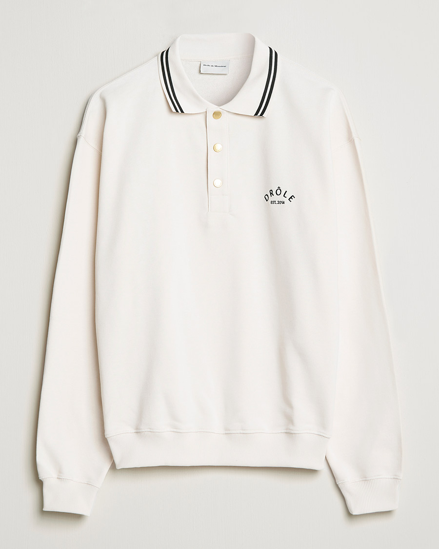 Mies | Puserot | Drôle de Monsieur | Le Polo Shirt Off White