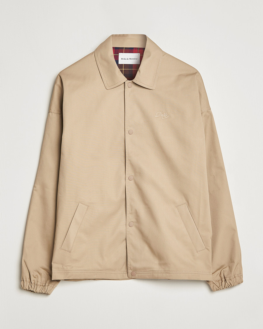 Mies | Takit | Drôle de Monsieur | Varsity Jacket Beige