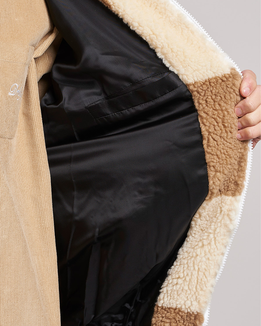 Mies | Takit | Drôle de Monsieur | Teddy Fleece Jacket Brown/Beige