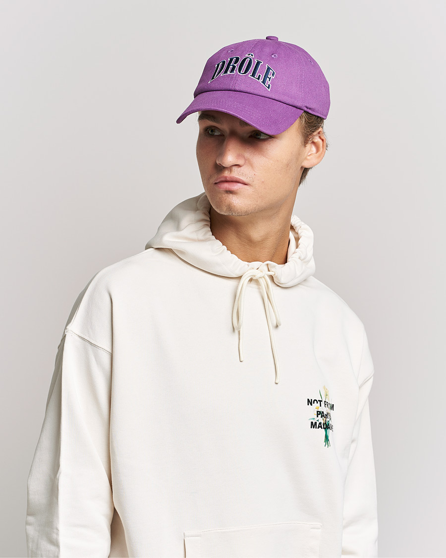 Mies | Drôle de Monsieur Universty Cap Purple | Drôle de Monsieur | Universty Cap Purple