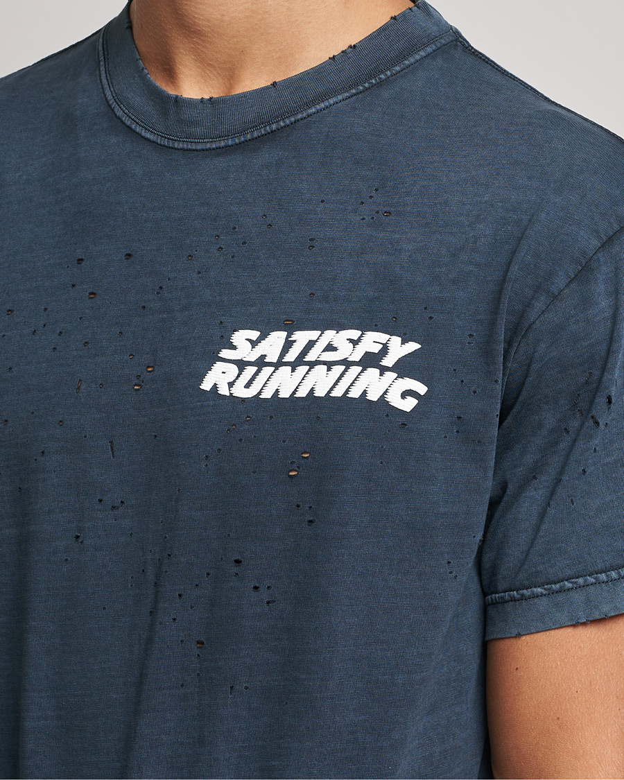 Mies | T-paidat | Satisfy | MothTech T-Shirt Pigment Black