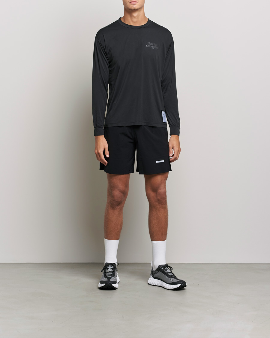 Mies | T-paidat | Satisfy | AuraLite Long Sleeve T-Shirt Black