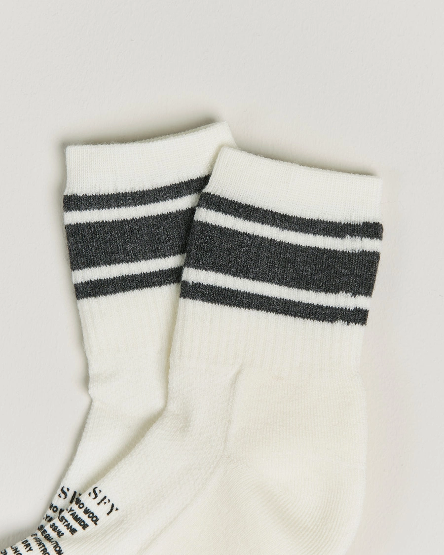 Mies | Merinovillasukat | Satisfy | Merino Tube Socks White