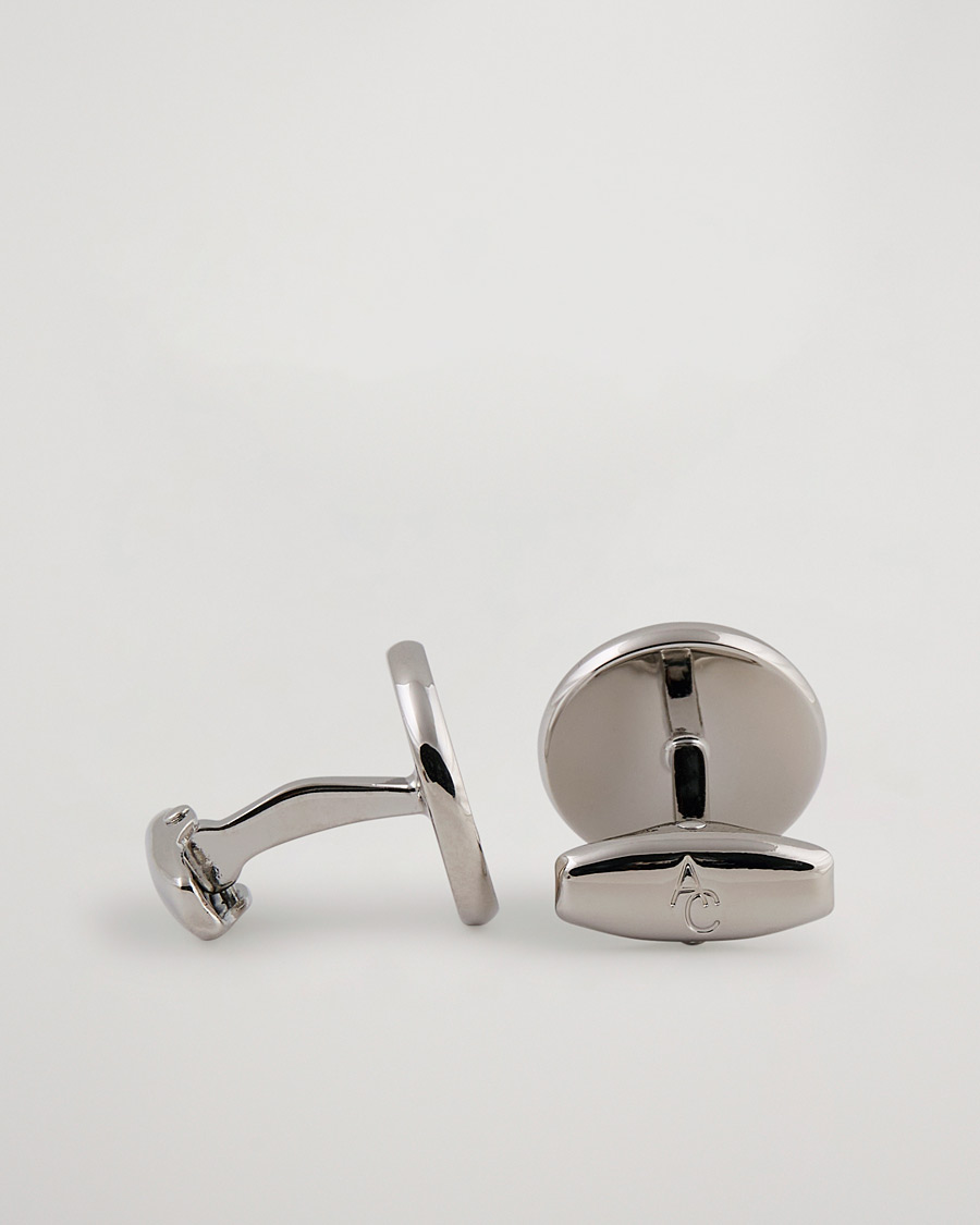 Mies | Kalvosinnapit | Amanda Christensen | Cufflink & Shirt Studs Set White/Silver