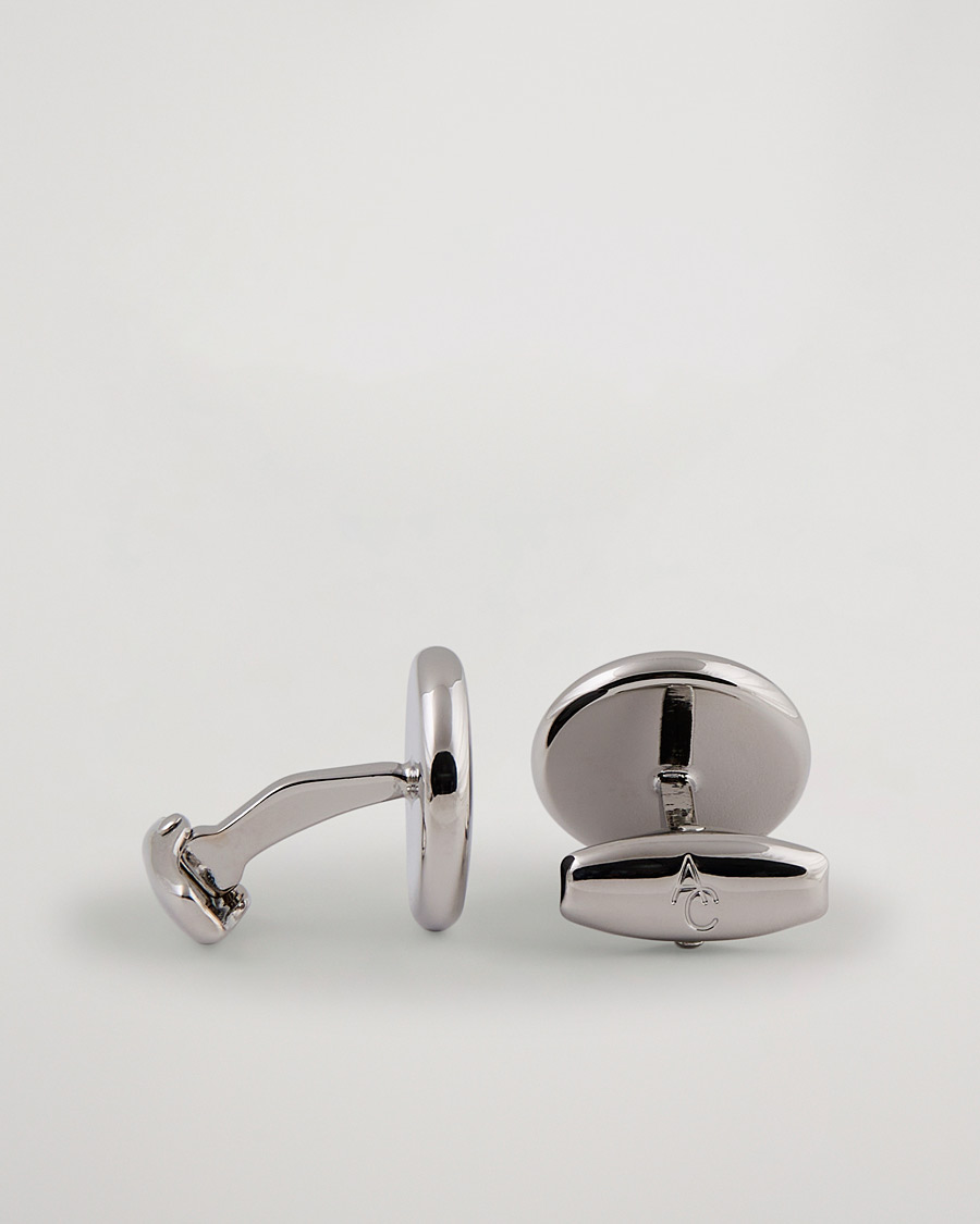 Mies | Kalvosinnapit | Amanda Christensen | Cufflink & Shirt Studs Set Black/Silver