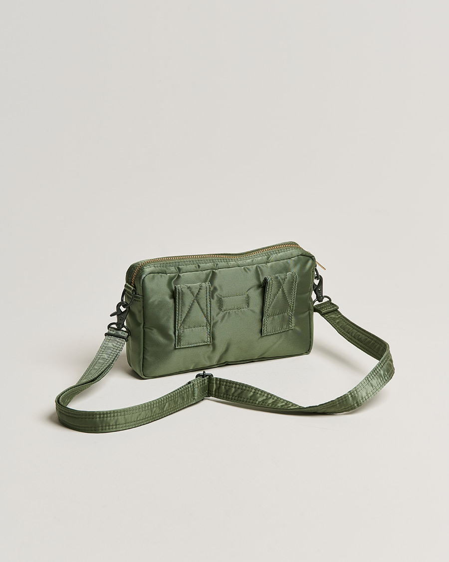Mies | Porter-Yoshida & Co. Tanker Small Shoulder Bag Sage Green | Porter-Yoshida & Co. | Tanker Small Shoulder Bag Sage Green