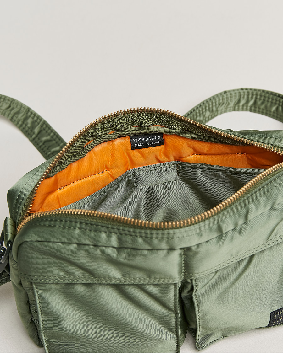 Mies | Porter-Yoshida & Co. Tanker Small Shoulder Bag Sage Green | Porter-Yoshida & Co. | Tanker Small Shoulder Bag Sage Green