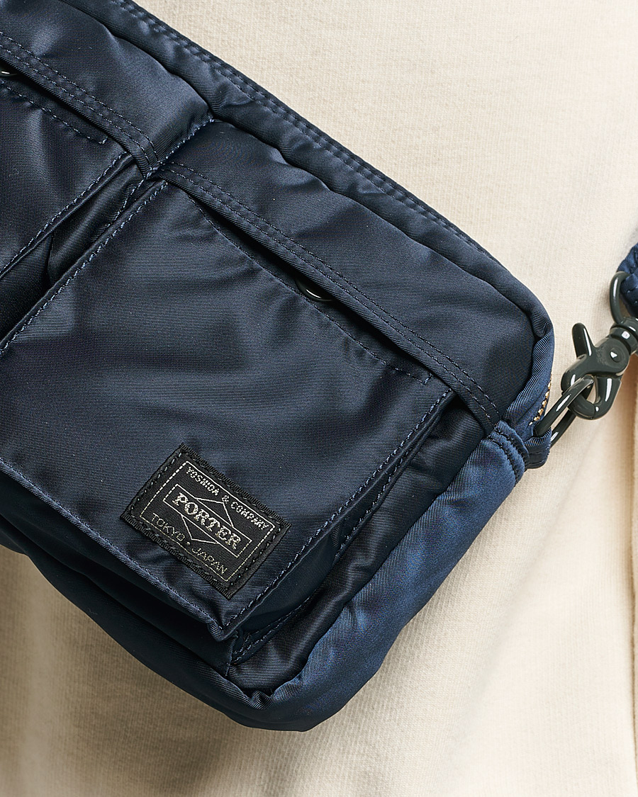 Mies | Porter-Yoshida & Co. Tanker Small Shoulder Bag Iron Blue | Porter-Yoshida & Co. | Tanker Small Shoulder Bag Iron Blue