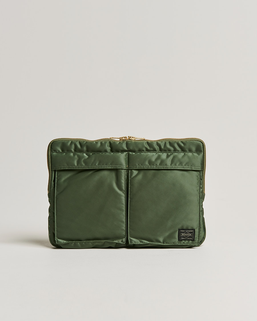 Mies | Porter-Yoshida & Co. Tanker Document Case Sage Green | Porter-Yoshida & Co. | Tanker Document Case Sage Green