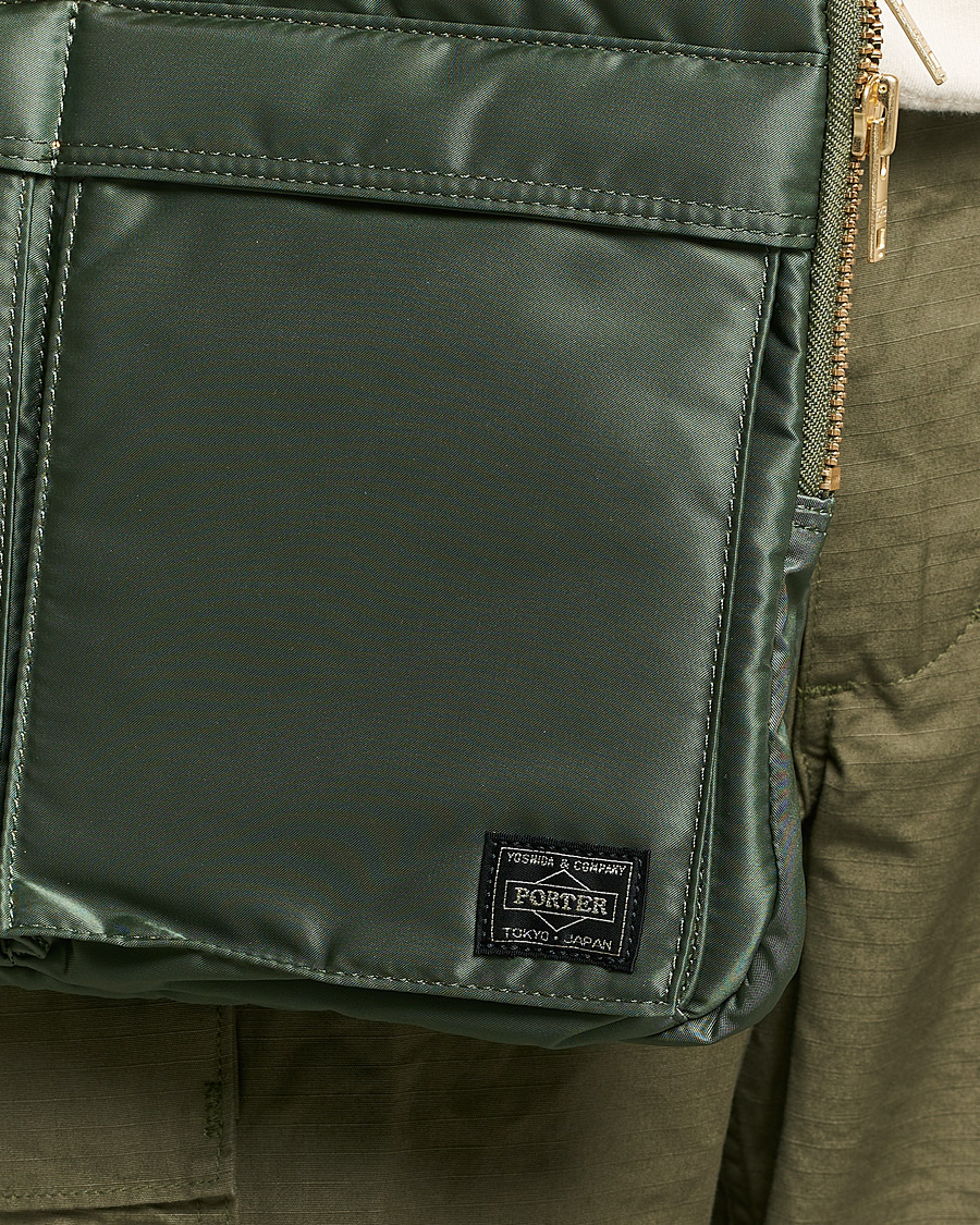 Mies | Porter-Yoshida & Co. Tanker Document Case Sage Green | Porter-Yoshida & Co. | Tanker Document Case Sage Green