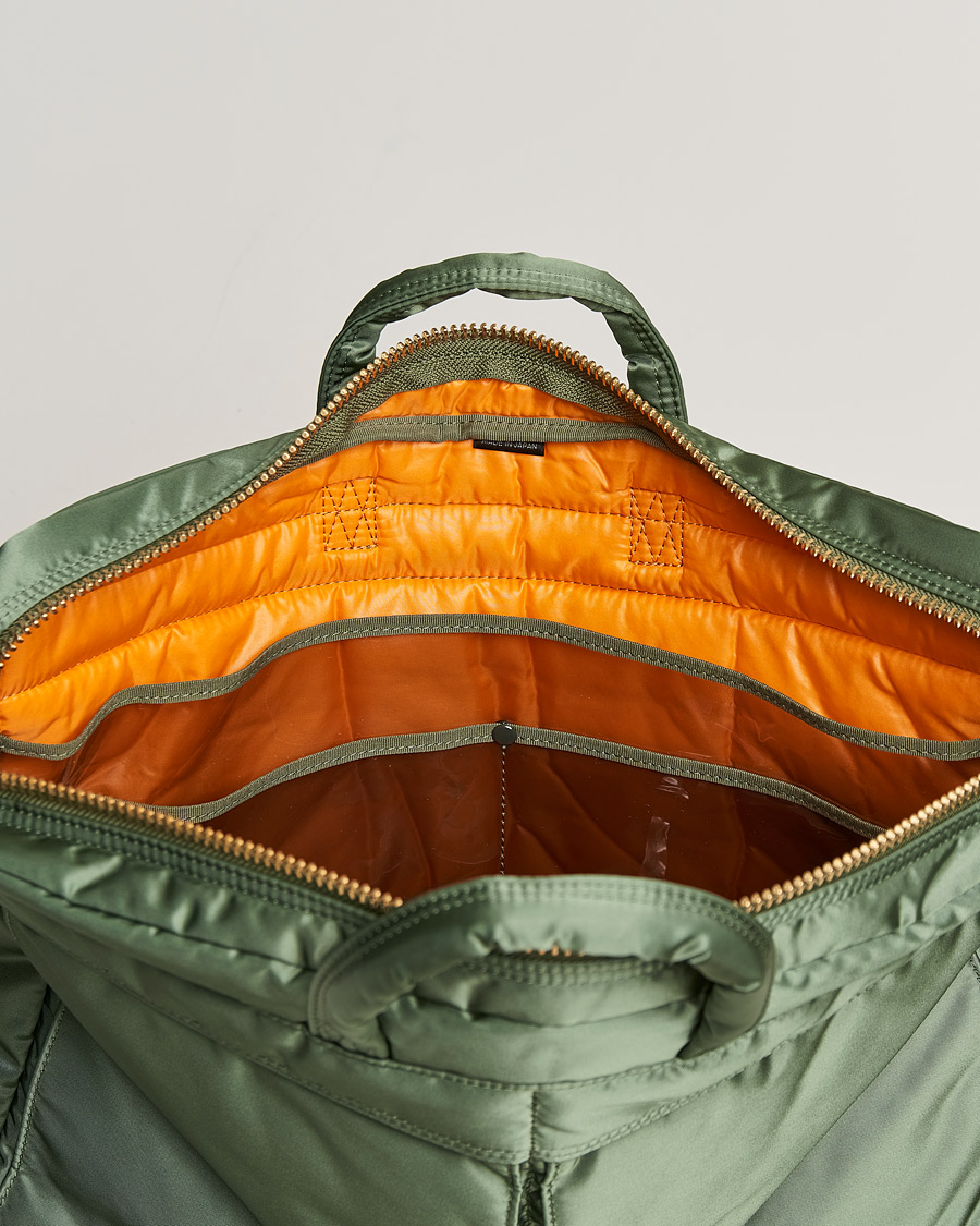 Mies | Porter-Yoshida & Co. Tanker 2Way Briefcase Sage Green | Porter-Yoshida & Co. | Tanker 2Way Briefcase Sage Green