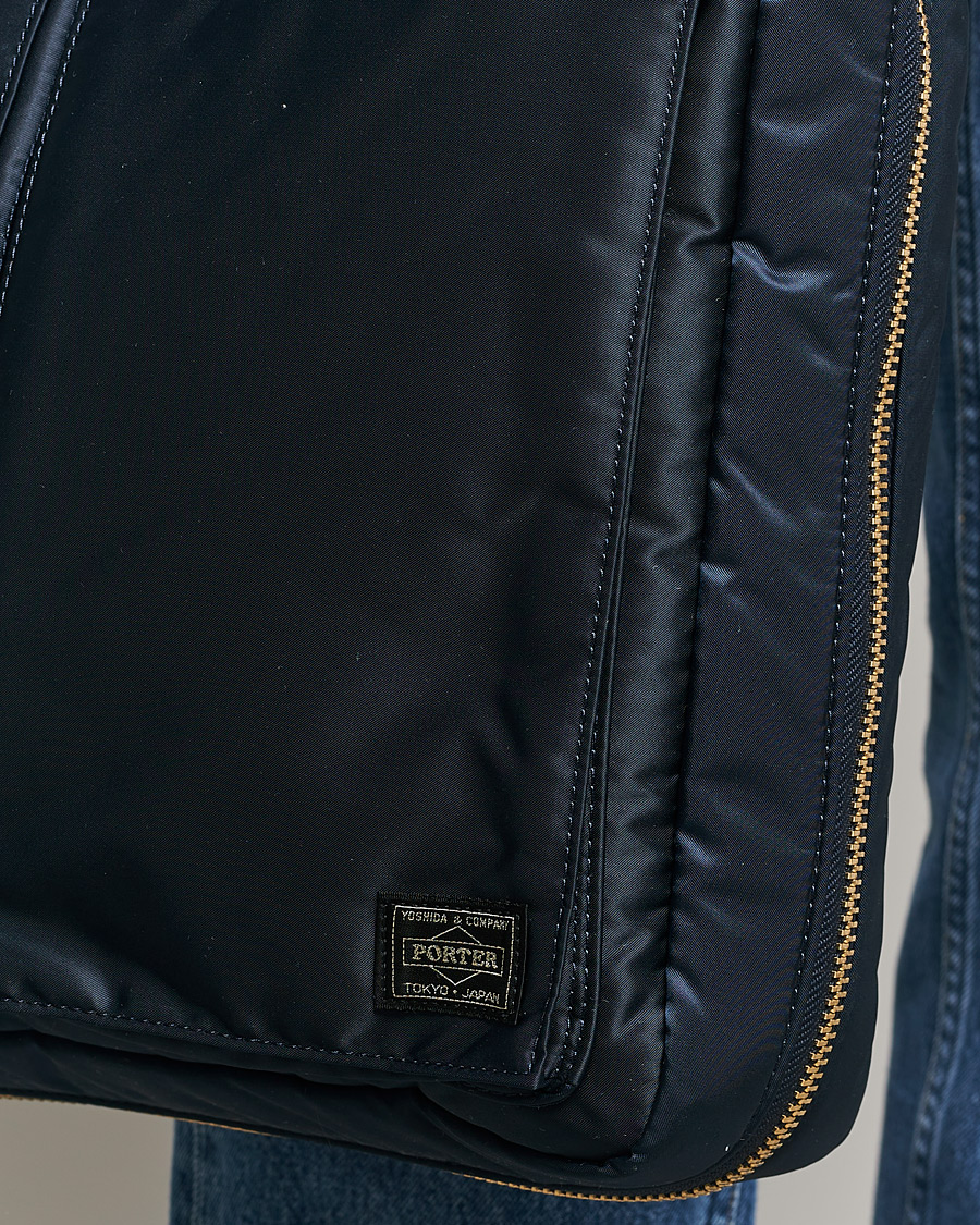 Mies | Porter-Yoshida & Co. Tanker Tote Bag Iron Blue | Porter-Yoshida & Co. | Tanker Tote Bag Iron Blue