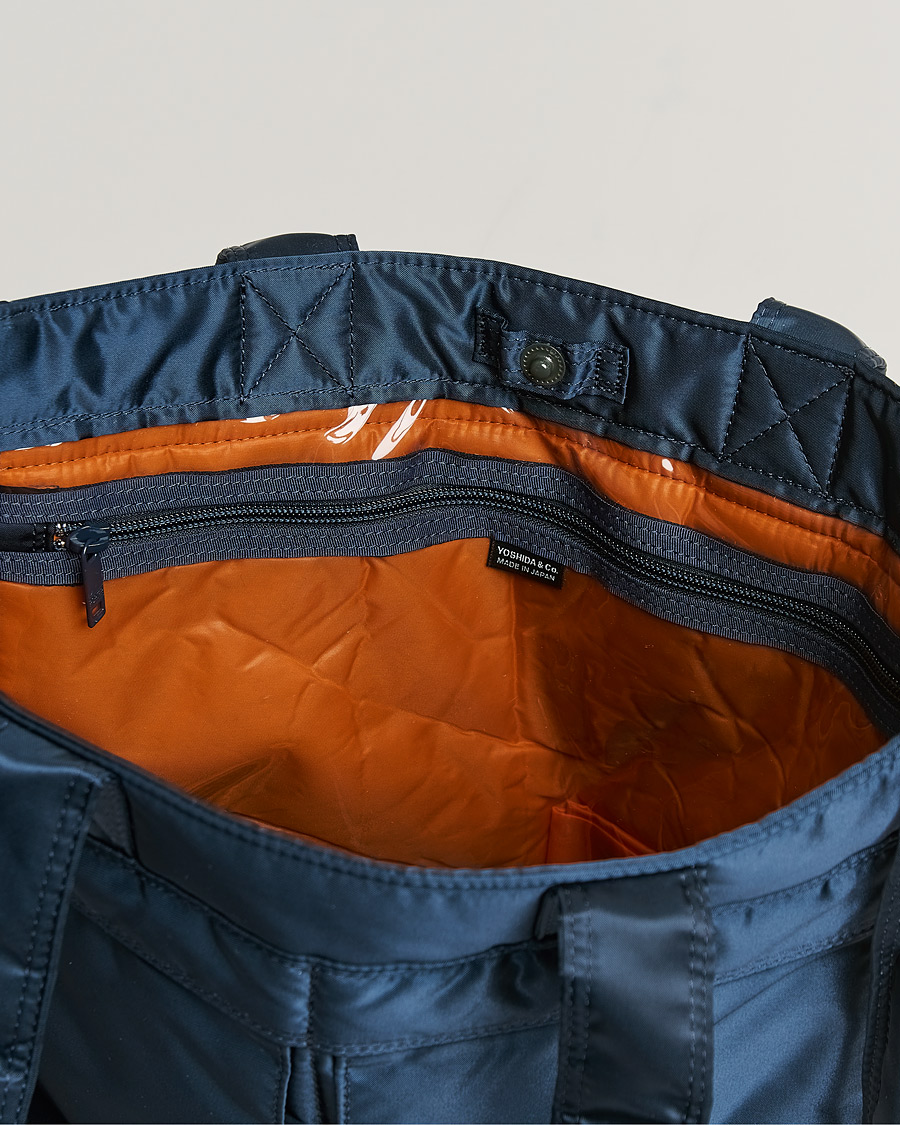 Mies | Porter-Yoshida & Co. Tanker Tote Bag Iron Blue | Porter-Yoshida & Co. | Tanker Tote Bag Iron Blue
