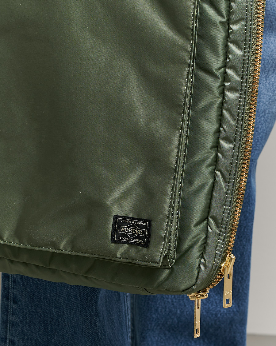 Mies | Porter-Yoshida & Co. Tanker Garment Bag Sage Green | Porter-Yoshida & Co. | Tanker Garment Bag Sage Green