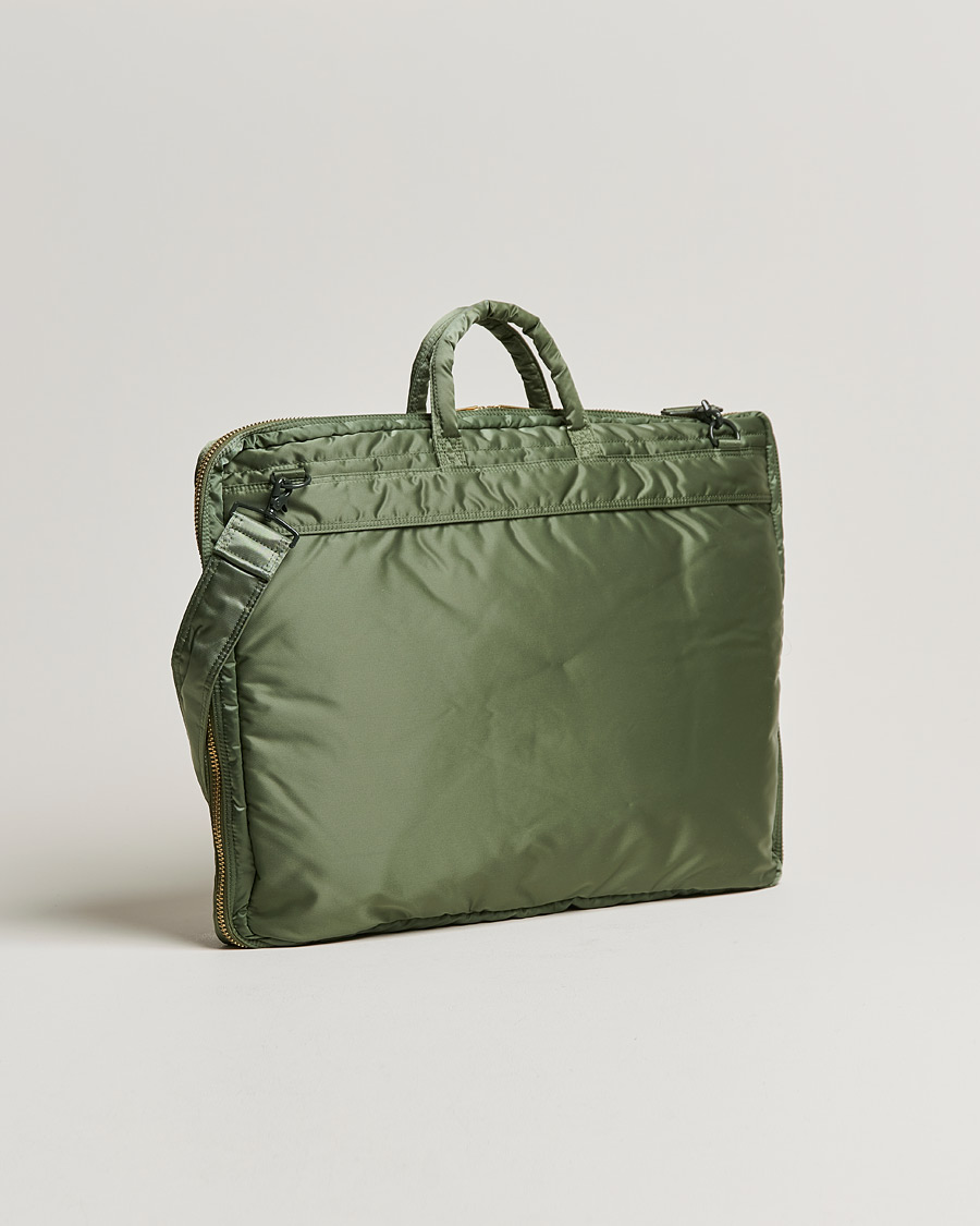 Mies | Porter-Yoshida & Co. Tanker Garment Bag Sage Green | Porter-Yoshida & Co. | Tanker Garment Bag Sage Green