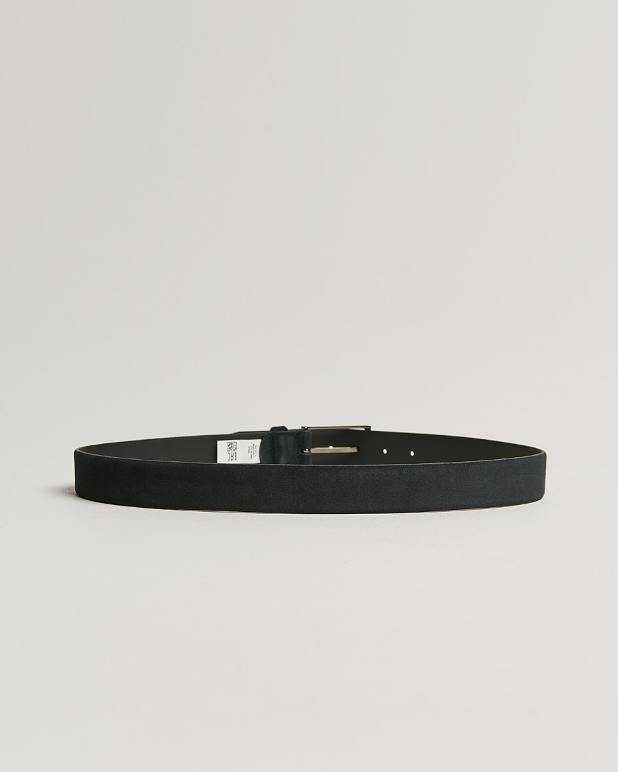 Mies | Calindo Suede Belt Dark Blue | BOSS BLACK | Calindo Suede Belt Dark Blue