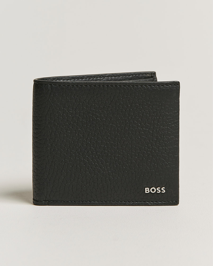 Miehet | Lompakko | BOSS | Crosstown Leather Wallet Black
