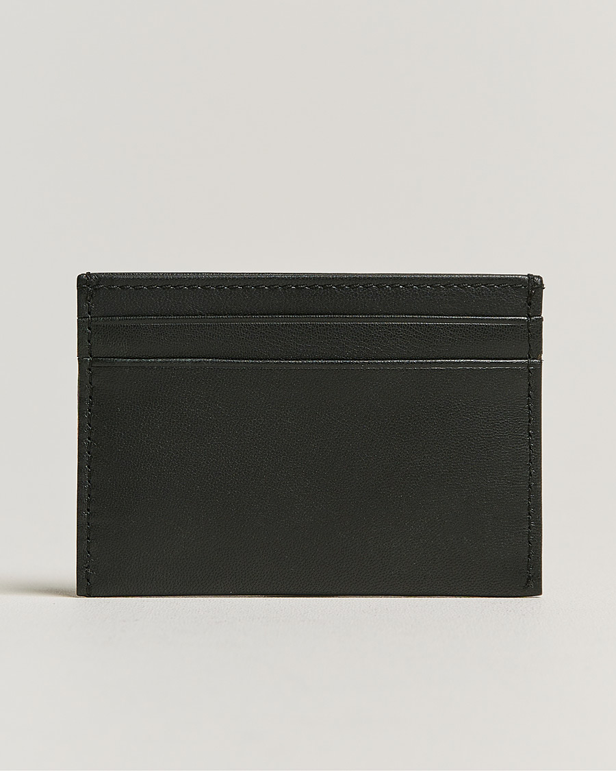 Mies | Lompakot | BOSS | Signature Leather Card Holder Black